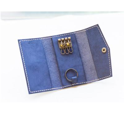 ふるさと納税 富山市 Tocco Lino(トッコ・リーノ)　キーケース　ネイビー |  | 02