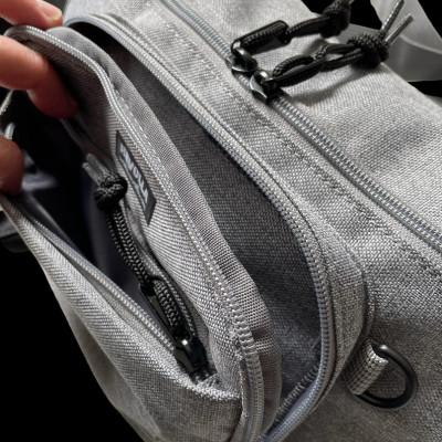 ふるさと納税 牧之原市 スマホポケット&キーフック付き 2way ボディーバッグ【グレー】 |  | 02