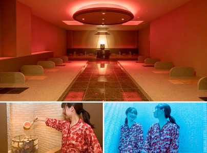 天然温泉「湯舞音」1日入浴券4枚｜アクアライン 千葉 房総 観光 旅行 チケット サウナ 温泉 立ち寄り 日帰り [0508]