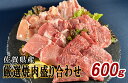 【ふるさと納税】佐賀県産厳選5種焼肉盛り合わせ　600g（2～3人前） J1048