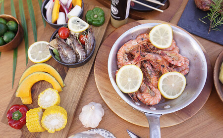 【久米総合開発】急速冷凍チビ車海老：500g（要加熱）