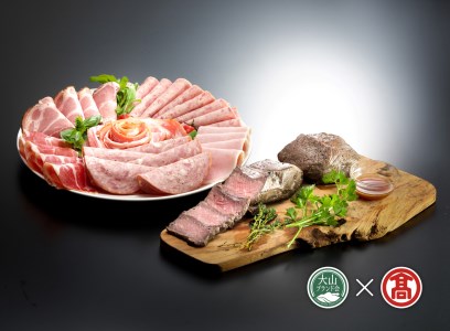 30-A8-G　【お中元・のし対応】大山ハムバラエティ詰合せ（大山ブランド会）