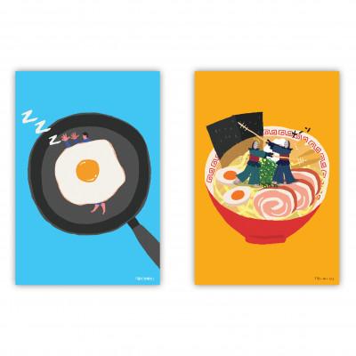 ふるさと納税 榛東村 イラストレーター「関口ユートピア」ポストカード10種類セット |  | 02