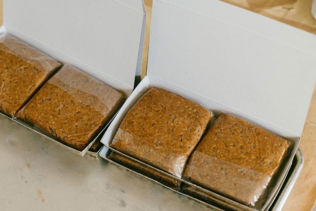 箱には納豆汁のレシピも入っています。