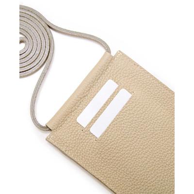 ふるさと納税 東大阪市 [BEIGE] 本革マルチポシェット　SPUR (シュプール) |  | 02