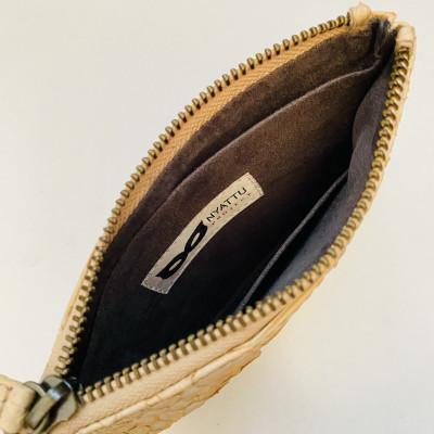 ふるさと納税 清須市 NYATTU PROJECT　天然パイソン革(ヘビ革)フラグメントケース(ポーチ)クリーム |  | 02