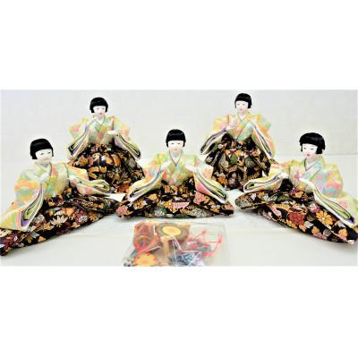 ふるさと納税 小野市 雛人形　五人囃子単品　5-A