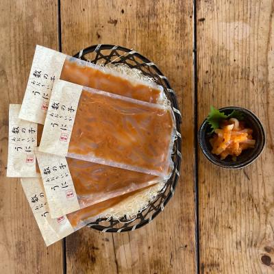 ふるさと納税 小田原市 王様の塩辛 雲丹風味 5パック【あおりいかの塩辛】日本酒や焼酎との相性抜群!【神奈川県小田原市早川】 |  | 03