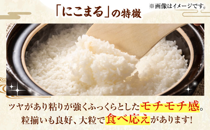 自然の甘味際立つ安心安全の味！にこまる（精米）6kg（3kg×2袋）　おこめ お米 ご飯 ごはん ブランド米　愛媛県大洲市/たいき産直市愛たい菜 [AGAP005]