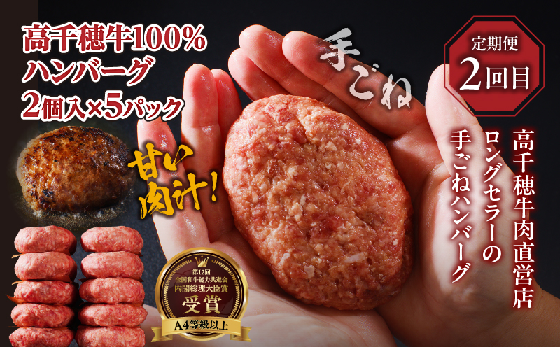 【3か月定期便】 高千穂牛ステーキ定期便| 牛肉 肉 お肉 サーロイン ステーキ 赤身 定期便 定期 国産牛 ブランド牛 和牛 ハンバーグ 国産 贈答 贈り物 簡単調理 おかず 普段使い |_Tk00