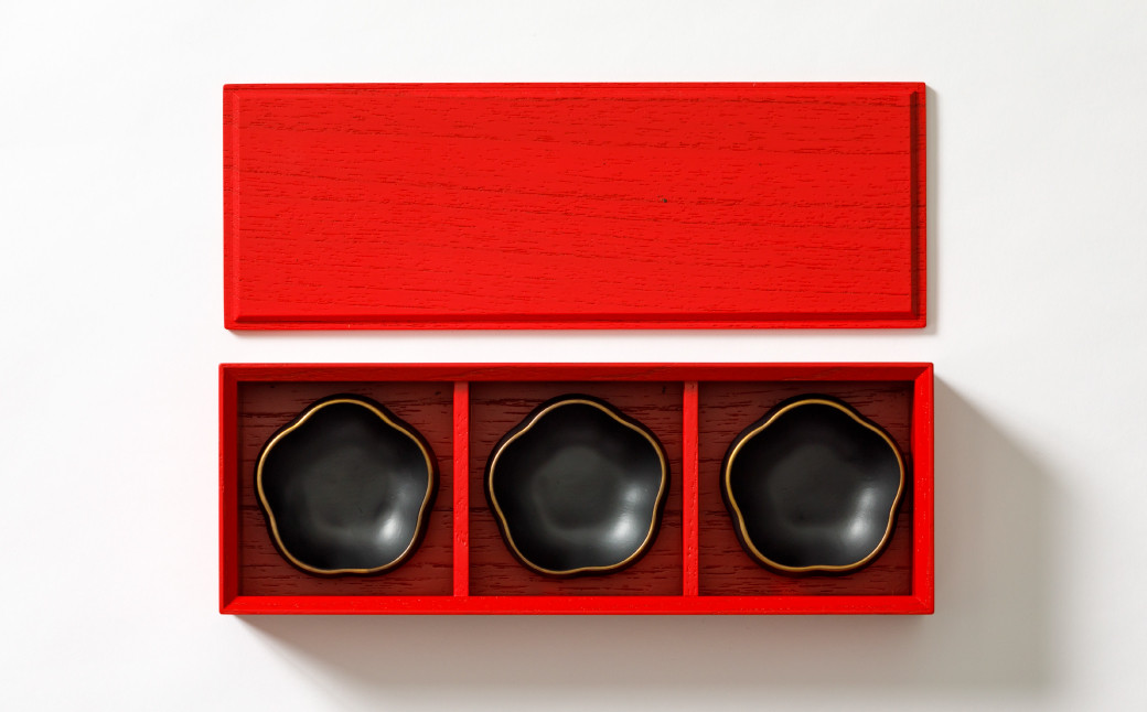 光沢を抑えたマットな黒い釉薬仕上げで珍味入れとしても使えます。料理がとても映えるのでいろいろなシチュエーションで楽しめます。