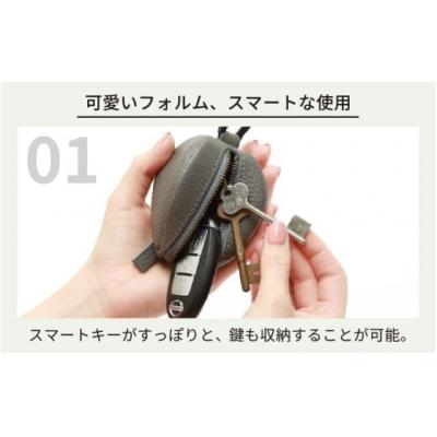 ふるさと納税 大野市 ぷっくりとしたキーケース・イエロー |  | 01