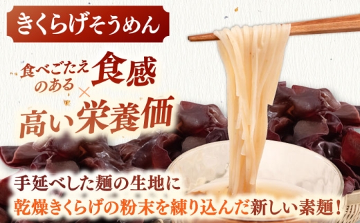 国産 しいたけ きくらげ 使用 お試し 素麺セット