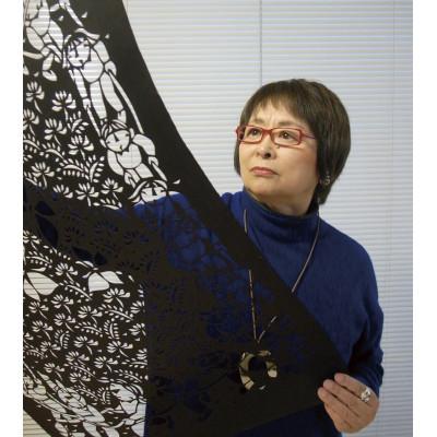 ふるさと納税 長野市 きりえ版画　KITEシリーズ　(糸巻き) |  | 03