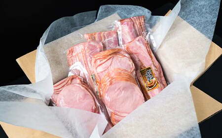 《訳あり》切り落としベーコン(200g×4)＆ロースハム(400g×2) 計1.6kg 詰合せ セット 切り落とし ベーコン ロースハム ハム スライス 豚肉 豚 肉 朝食 お弁当 おかず おつまみ 