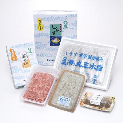 ふるさと納税 吉田町 【明治神宮・奉献品】駿河湾の恵み『極上品4種豪華セット』【丸三水産】　 |  | 01