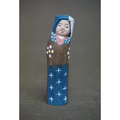 ふるさと納税 宇治市 宇治茶の木こけし人形(上)3