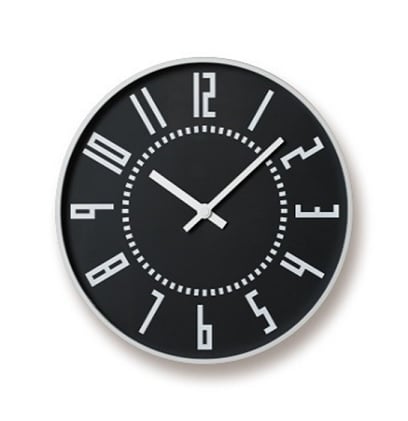 
            eki clock / ブラック（TIL16-01 BK）Lemnos レムノス 時計  FAD-0282
          