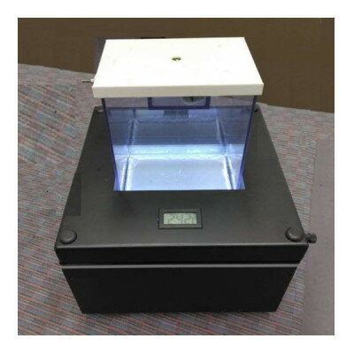 【ふるさと納税】小型卓上霧箱タイプA(ドライアイス充填式)　卓上で自然放射線の飛跡を鑑賞、観測できます。【1703657】