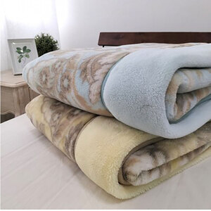 ＜シングル＞ 吸湿発熱ボリューム2枚合せ毛布 140×200cm 2枚組 JM-2201-2P