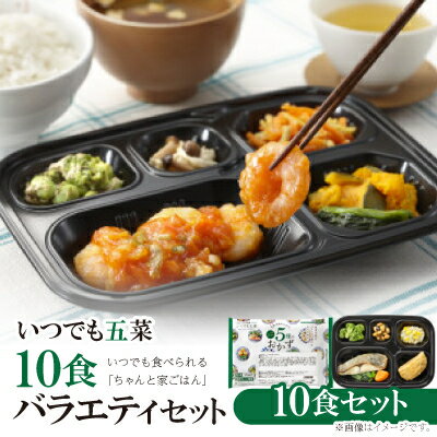 【ふるさと納税】いつでも五菜10食バラエティセット【配送不可地域：離島】【1501653】