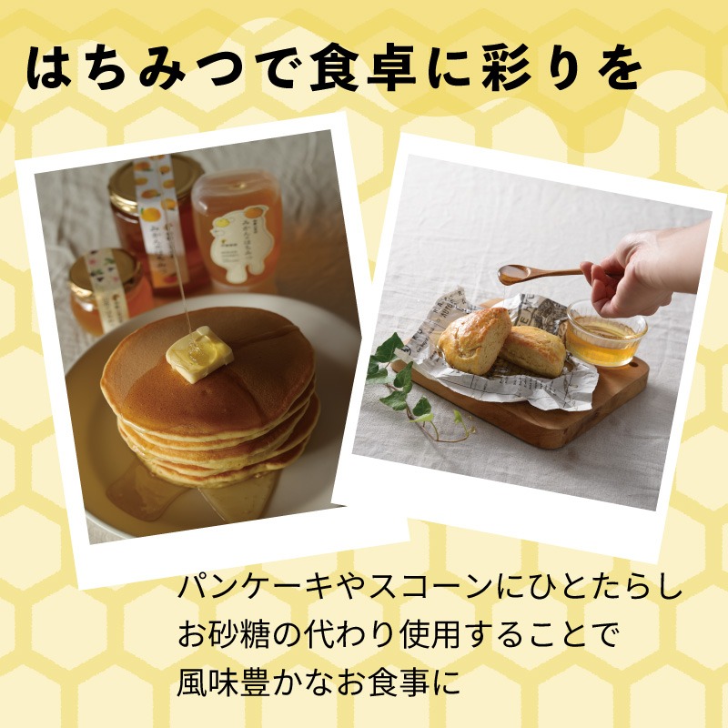 1016.山花のはちみつチューブボトル300ｇ 3個（A1016-1）