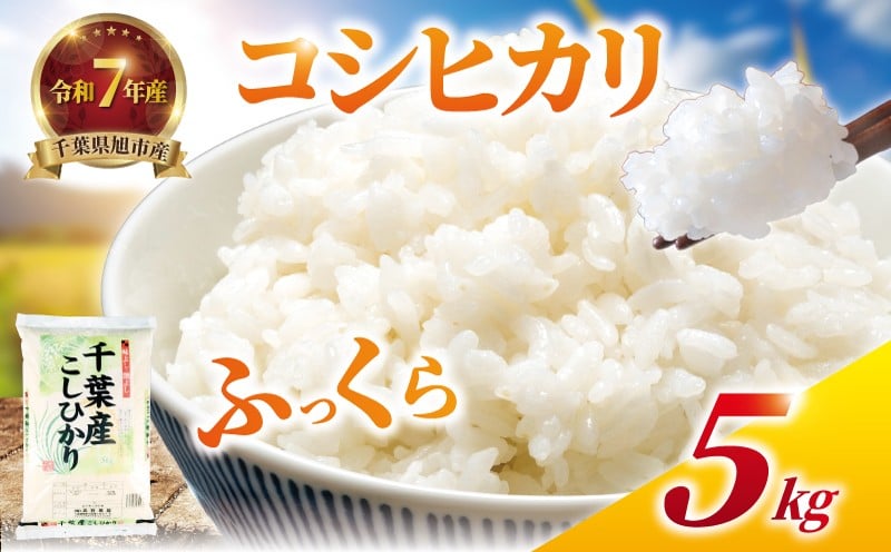 
            令和7年産 コシヒカリ 5kg 日時指定可 こしひかり 精米 米 コメ お米 おこめ こめ ライス 白米 ご飯 ごはん 日時 指定 R7米 R7 7年産 令和7年産米 kome 2025 国産 千葉県産 備蓄 家庭用 送料無料 千葉県 旭市 有限会社髙野商店 tst001
          