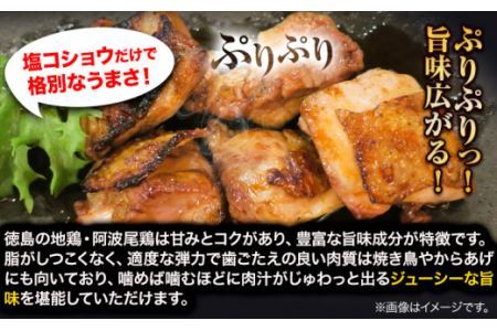 阿波尾鶏 鶏肉 もも肉 500g × 8パック 計4kg 岸農園 《30日以内に出荷予定(土日祝除く)》鶏肉 もも肉 お肉 鳥肉 とり肉 阿波尾鶏 地鶏 大容量 小分け 国産 徳島県産 唐揚げ から揚