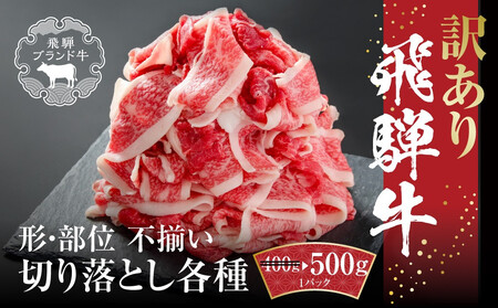 訳あり 飛騨牛 切落とし 500g 冷凍真空パック | 訳あり MZ011VC13