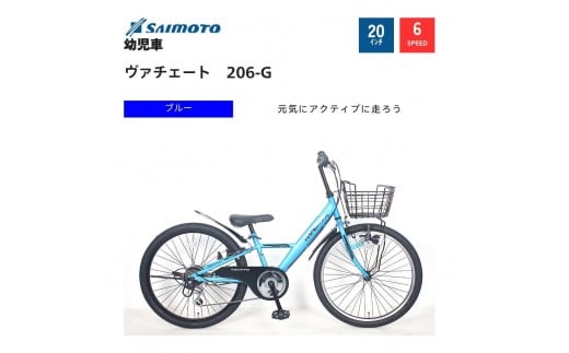 
            【サイモト自転車 】ウ゛ァチェート  Jr.MTB 20型 6段変速【完全組立】＜カラー選択可能＞
          