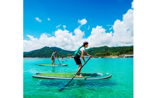 
SUPクルージング　チケット（4名分）／地域活性化協議会　ふるさと納税　体験　アウトドア　三重県　大紀町
