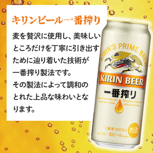 【最短翌日発送】キリン 一番搾り＜取手工場産＞ 500ml×24本｜KIRIN 麒麟 ビール 一番搾り 生ビール 最短翌日 スピード発送 茨城県 取手市（ZC002）