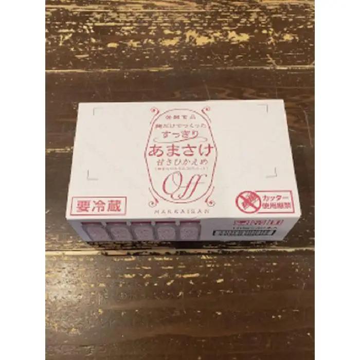 【八海山】麹だけでつくったすっきりあまさけ１１８ｇ×４０本【八海山 麹 こうじ 米麹 甘酒 あま酒 ノンアル 甘さひかえめ ストレート すっきり 味わい ホット 飲み切り】