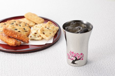 EJK-300 感温タンブラー300ml 桜
