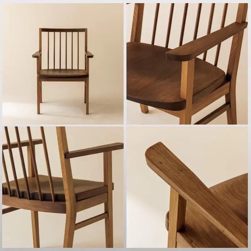 【限定1台】No.61 Chair(armrest) 椅子 1脚 ( イス 木材 家具 1点もの 限定 )【176-0005】