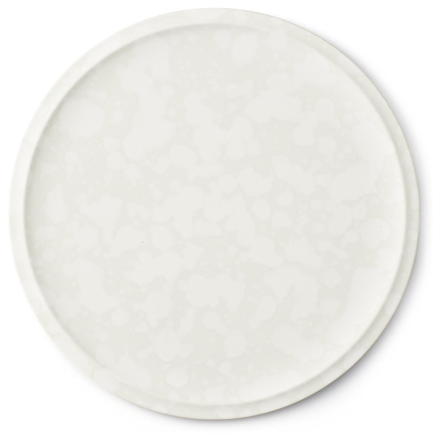 プレートFlat plate with rim Ф31cm -Green Blast-