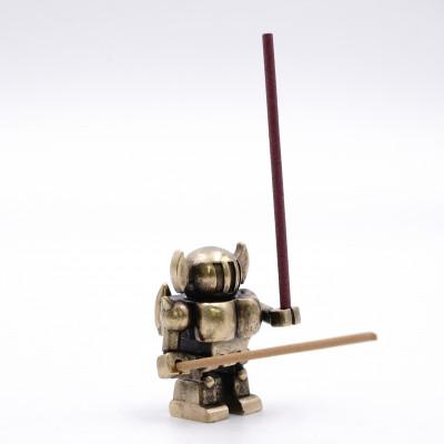 ふるさと納税 高岡市 福香 -FUKKA-　ロボット2号/ROBOT TYPE2　ゴールド　お香立て |  | 01