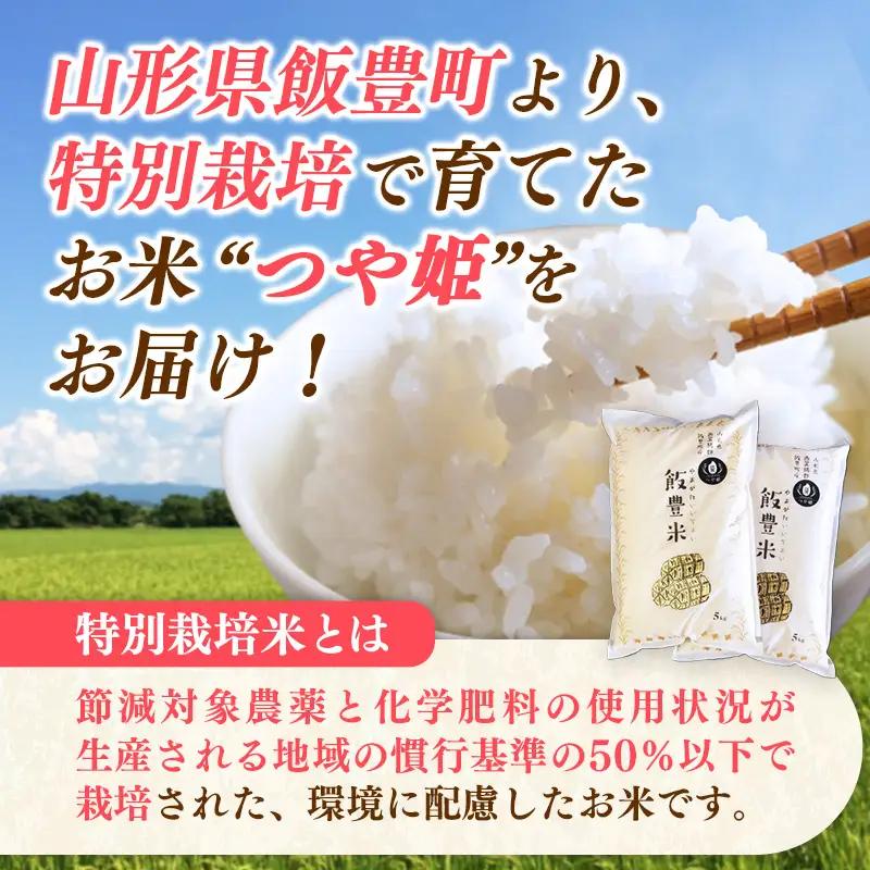【R7年産米】つや姫 白米 10㎏(5kg×2) - 米 ごはん 山形県 飯豊町