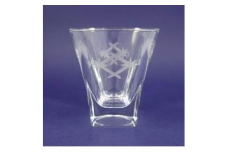 浅草切子 扇と菱