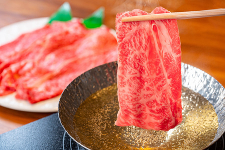 【隔月3回定期便】佐賀牛 肩ローススライス500g【A4 A5 薄切り肉 牛肉 すき焼き しゃぶしゃぶ】D6-F030383