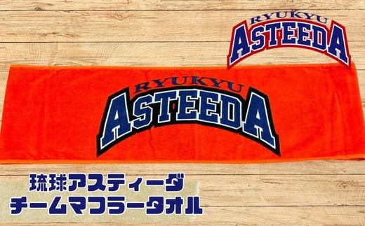 
            【ふるさと納税】琉球アスティーダ　チームマフラータオル　ASTEEDA 卓球 Tリーグ 卓球リーグ 応援 グッズ
          