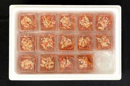 【北海道根室産】かに・いくら・サーモン・帆立の海鮮パック 160g×14P D-42062【12月20日決済分まで年内配送】