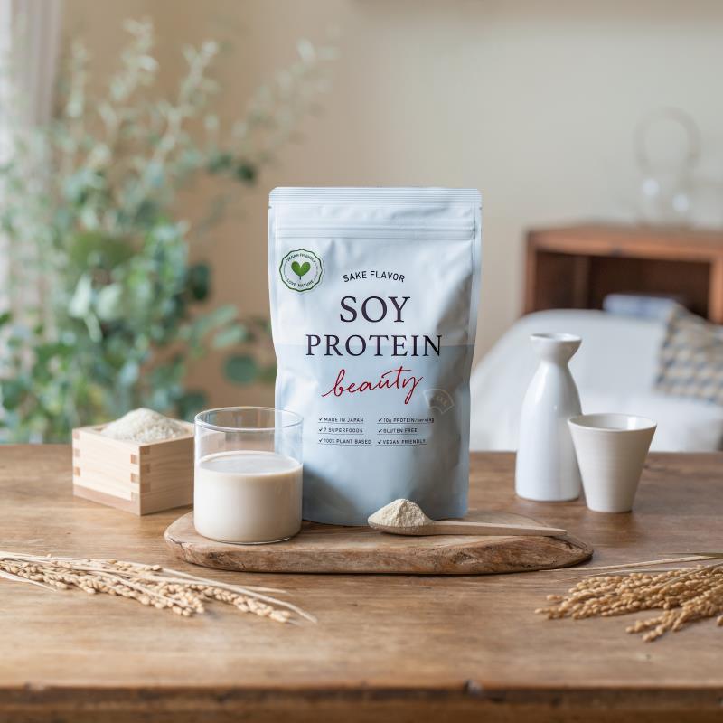【ふるさと納税】【ハリウッド×佐々木酒造】ソイプロビューティ SAKE（200g） | 京都市 京都 京 佐々木酒造 ハリウッド ソイプロテイン プロテイン 酒粕 お祝い 内祝い ご自宅用 ご家庭用 ビューティ