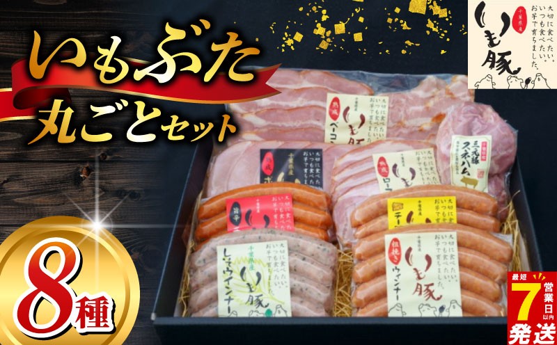 
                  ＼最短7営業日以内発送／ 豚肉詰め合わせ いもぶた 丸ごと 8種 冷蔵 贈答箱 ブランド豚 いもぶた 銘柄 ソーセージ ウインナー ハム スネハム スライス ブロック ベーコン 豚肉 国産 豚 ギフト 贈答 贈り物 セット 千葉県 旭市 旭食肉協同組合 ask008
                