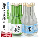 【ふるさと納税】遊佐の生酒 300ml 2種類飲み比べ 6本セット 東北泉「純米吟醸 美山錦 生」 杉勇「吟醸 山田錦 生」 冷蔵便 ※離島発送不可 高橋酒造店 杉勇蕨岡酒造場 生酒 生詰め 純米吟醸酒 吟醸酒 山形県 遊佐町 庄内 日本酒 お酒 清酒