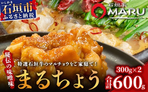 
                  希少な特選石垣牛のホルモンをご家庭で！！秘伝の味噌味マルチョウ300g×2パック【 沖縄 石垣 和牛 石垣牛 希少 特選 肉 味噌 みそ 味付 ホルモン マルチョウ 冷凍 小分け 】IM-15
                