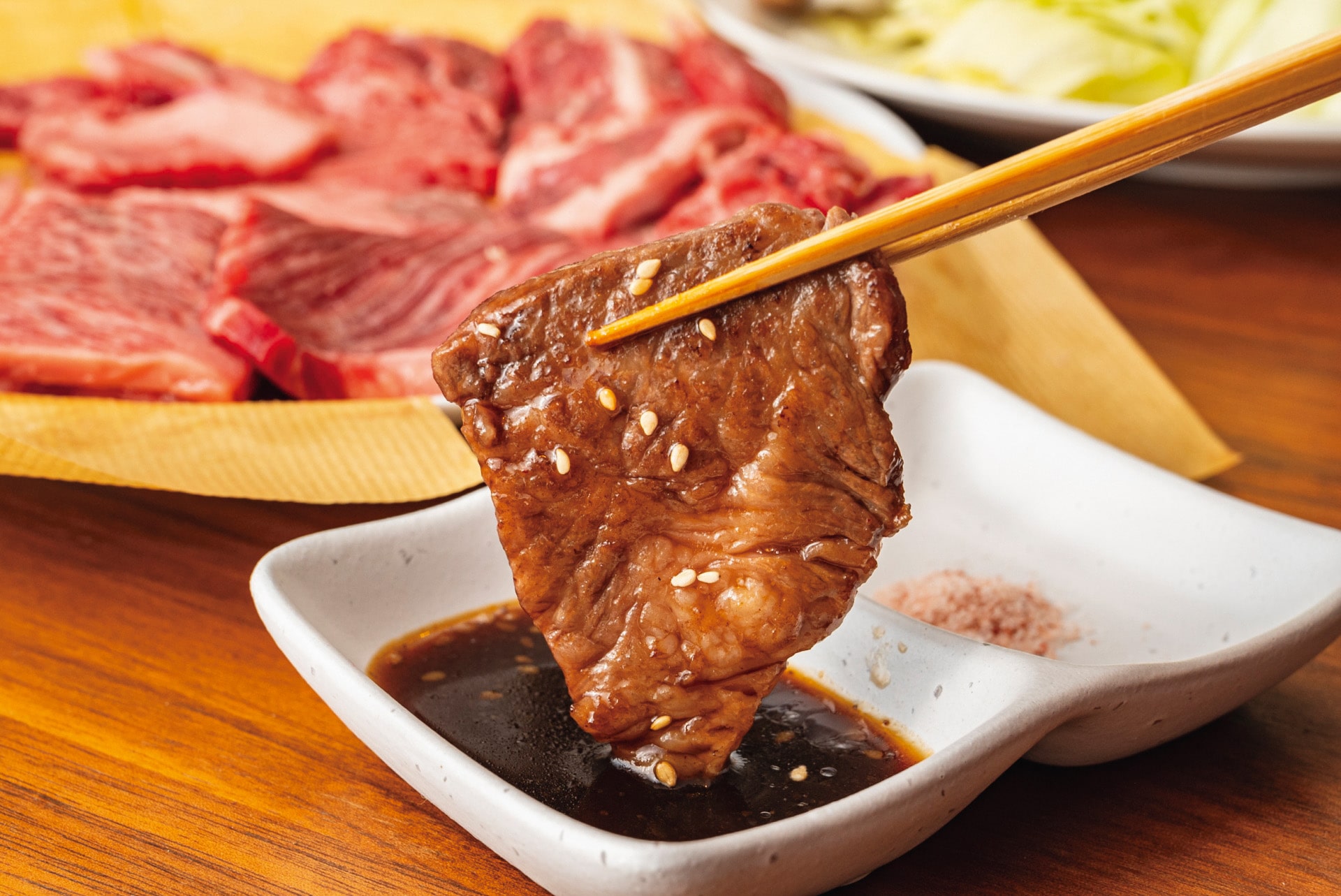 先崎畜産 新発田牛ロース 焼肉用 1kg　H11