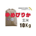 【ふるさと納税】【令和5年産】北海道岩見沢産くすのきファームのゆめぴりか玄米（10Kg）【34116】