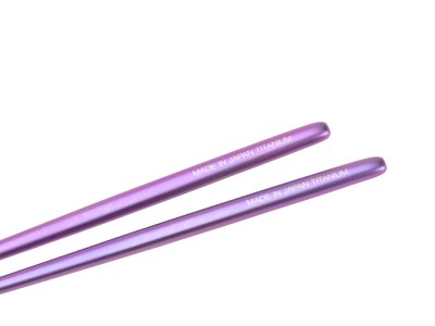 スノーピーク チタン先細箸パープル SCT-115-PL (Snow Peak) キャンプ用品 アウトドア用品 箸 スノーピーク  【012S035】