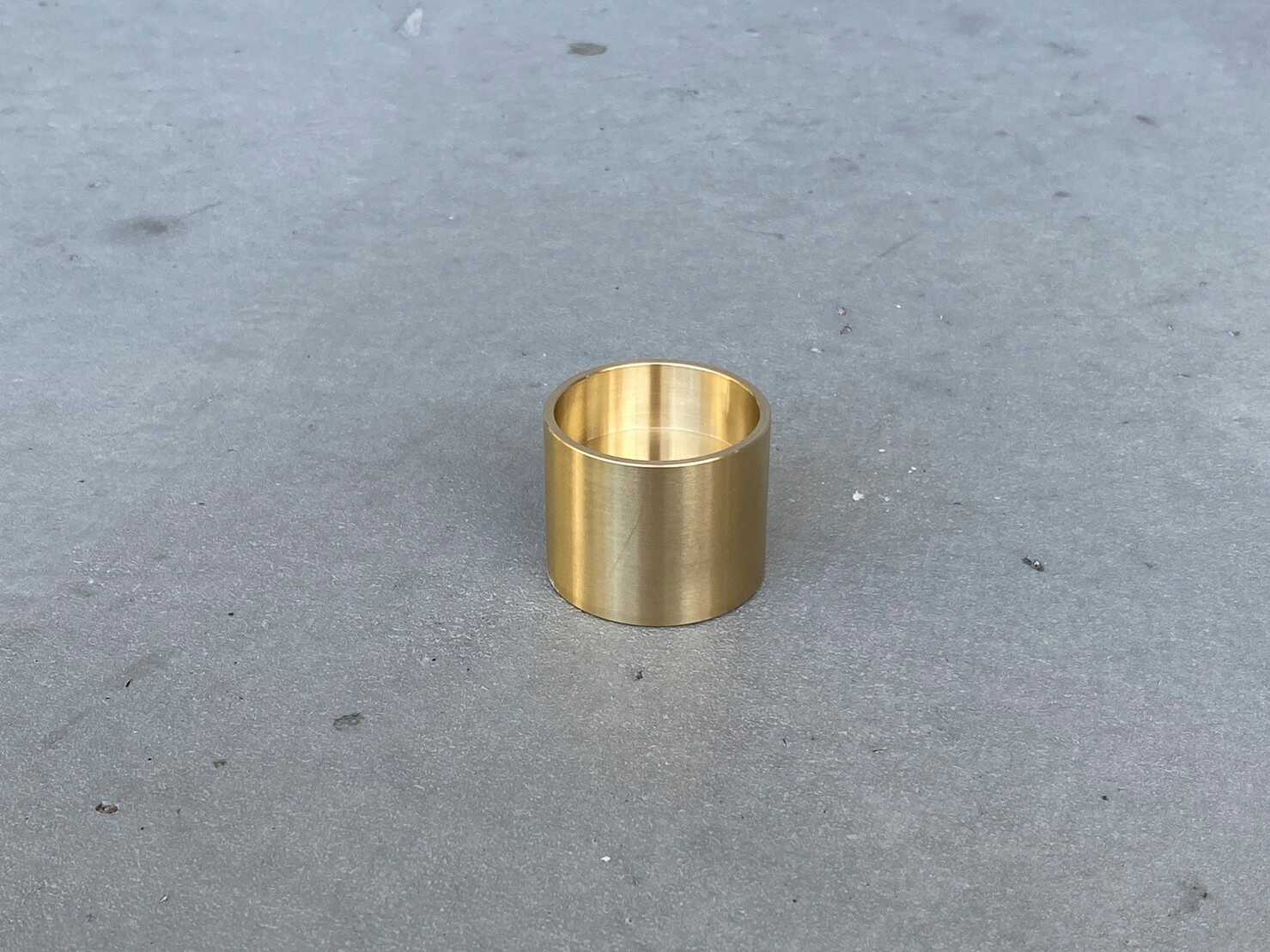 【ふるさと納税】CSTH LIGHT. キャンドルホルダー＜CIRCLE＞ 瑞浪市 / ジオニック インテリア ろうそく 真鍮 ゴールド[AZBQ123]